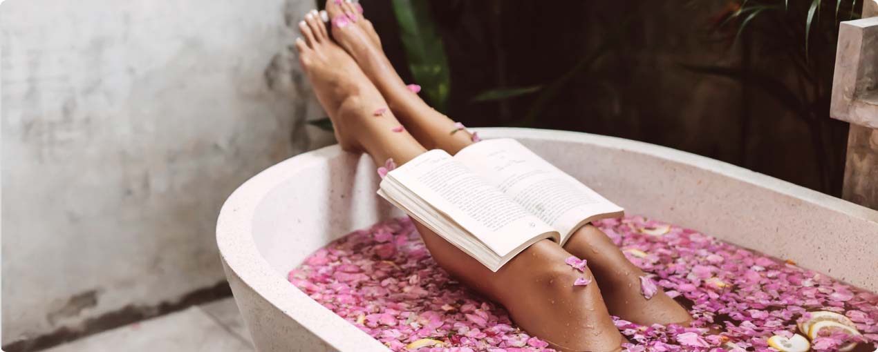 luxury CBD bath products