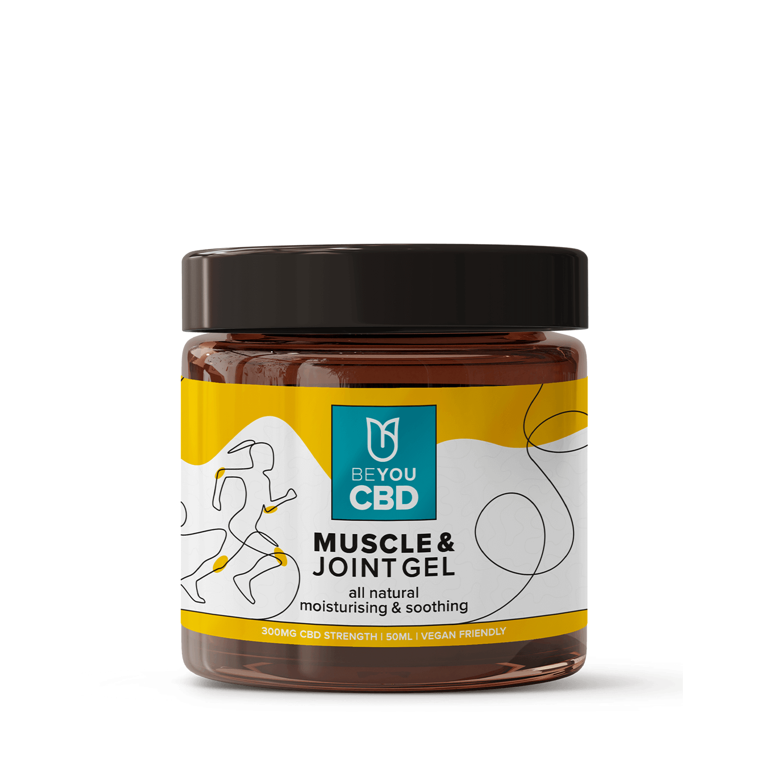 CBD muscle and joint gel for painful muscles and joints from arthritis